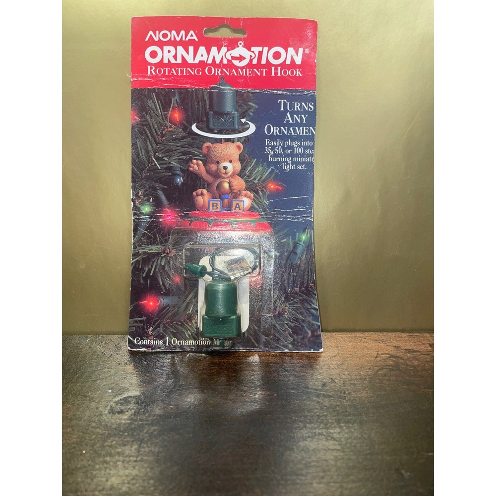 Noma Ornamotion Rotating Ornament Hook Turns Any Ornament‎ into a Moving Display